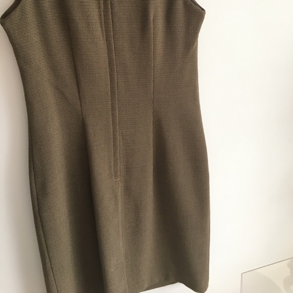 Classy Brown & Black Algo Dress - Picture 5 of 5